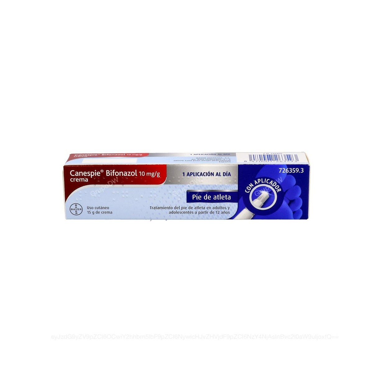 CANESPIE BIFONAZOL 10 mg/g CREMA