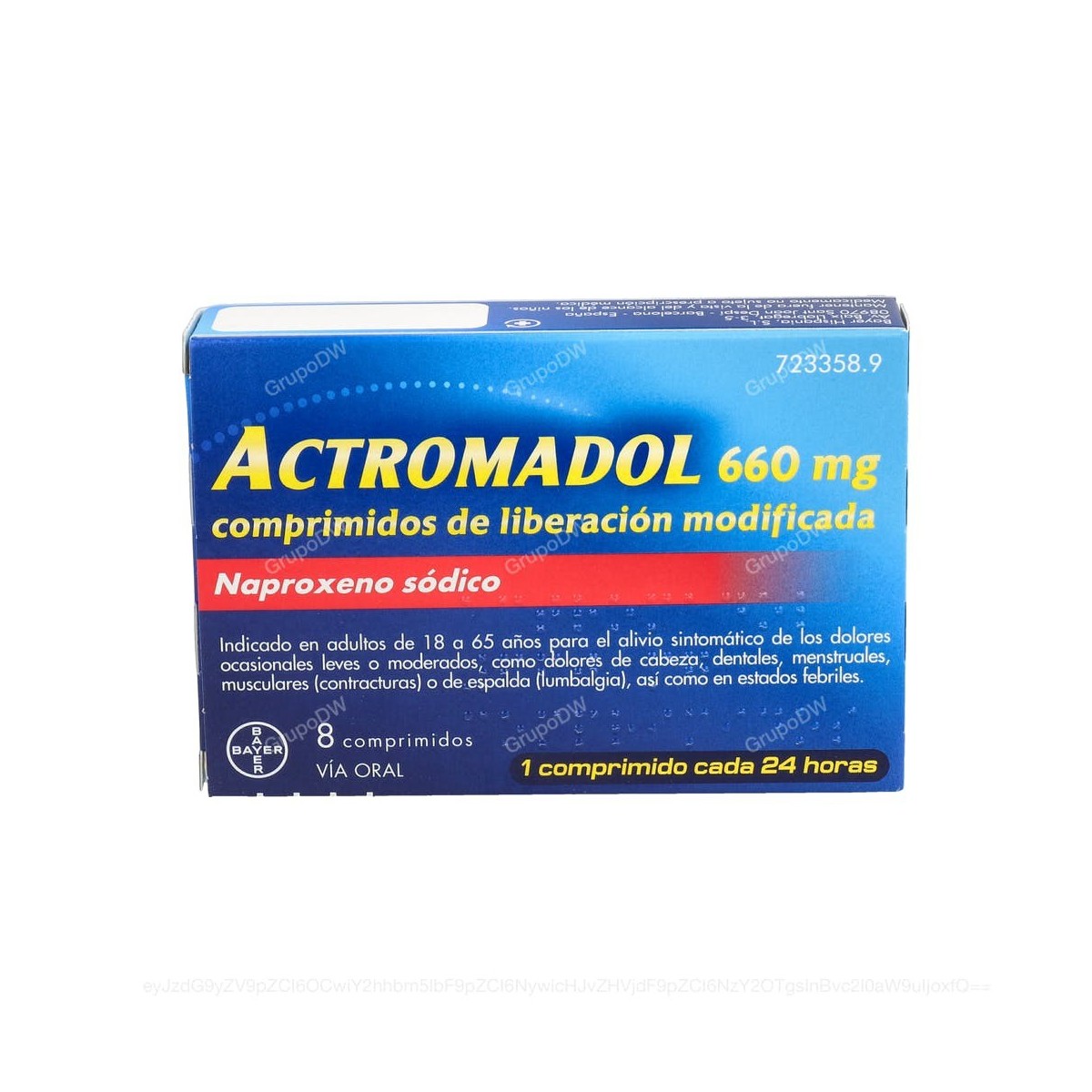 ACTROMADOL 660 MG COMPRIMIDOS DE LIBERACIÓN...