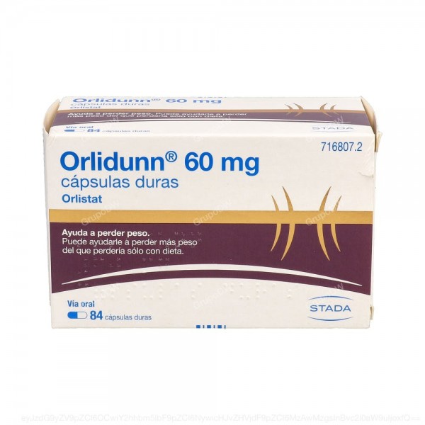 ORLIDUNN 60 mg CAPSULAS DURAS, 84 capsulas