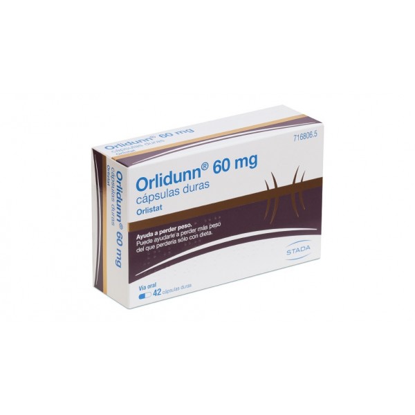 ORLIDUNN 60 mg CAPSULAS DURAS, 42 capsulas