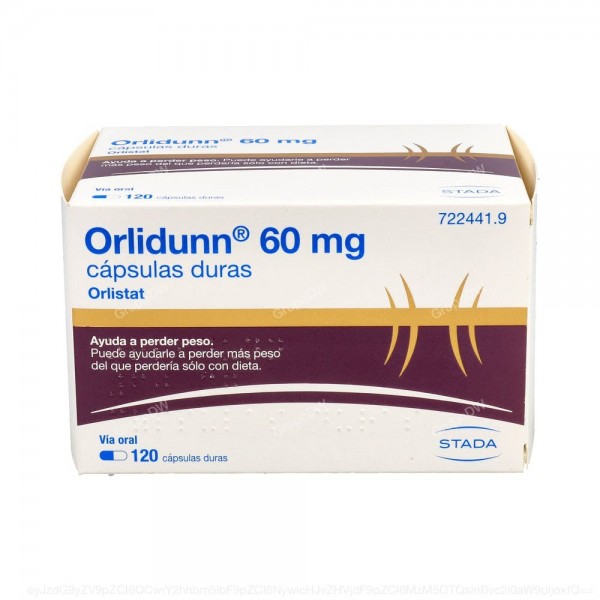 ORLIDUNN 60 mg CAPSULAS DURAS, 120 capsulas