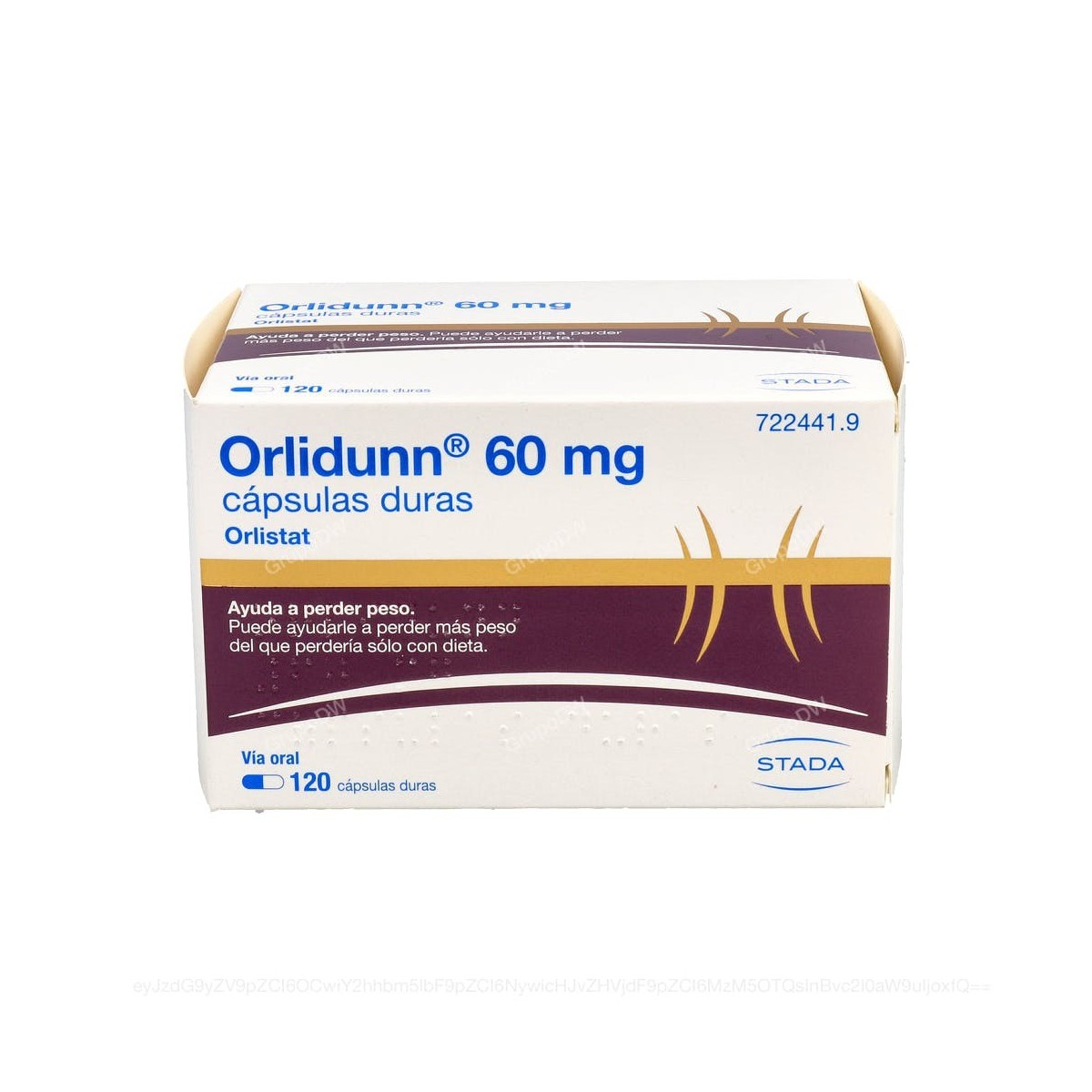 ORLIDUNN 60 mg CAPSULAS DURAS, 120 capsulas
