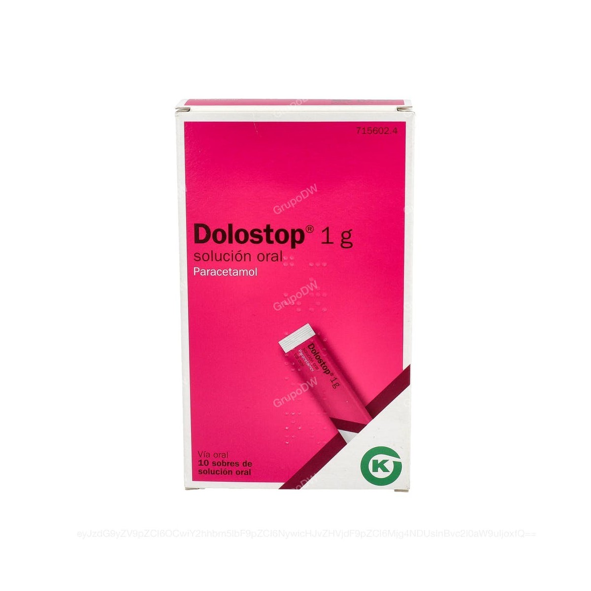 DOLOSTOP 1 g SOLUCION ORAL, 10 sobres