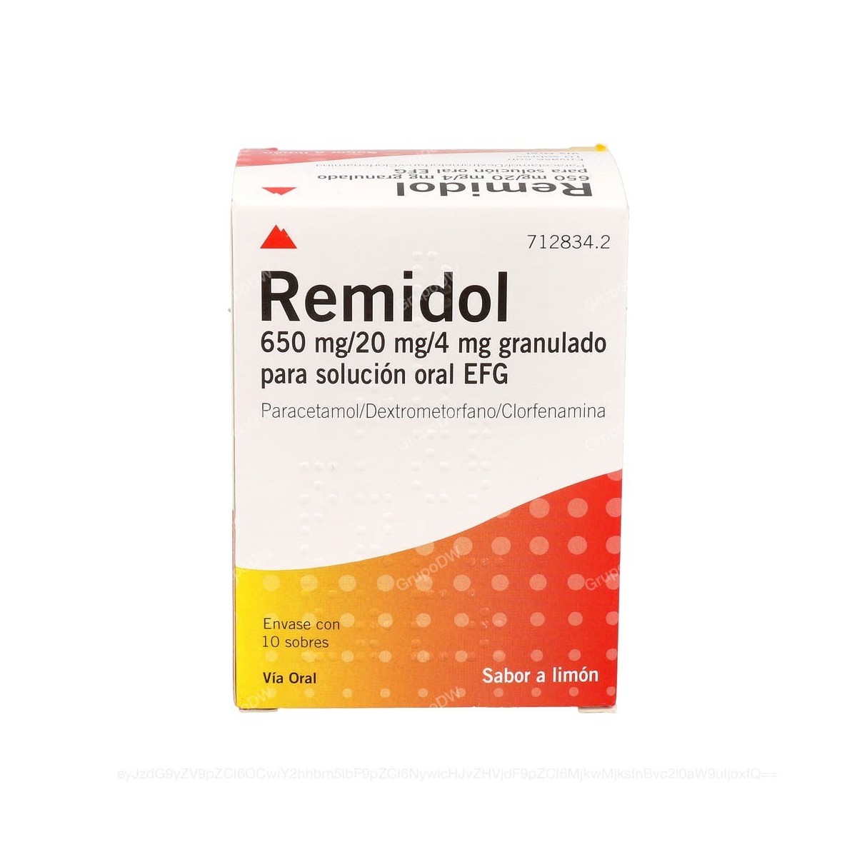 REMIDOL 650 MG/20 MG/4 MG GRANULADO PARA...