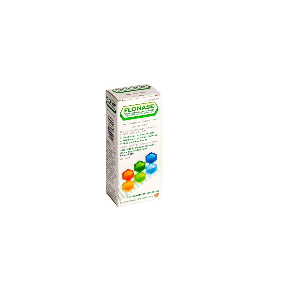 FLONASE 50 MICROGRAMOS/PULVERIZACION SUSPENSION...