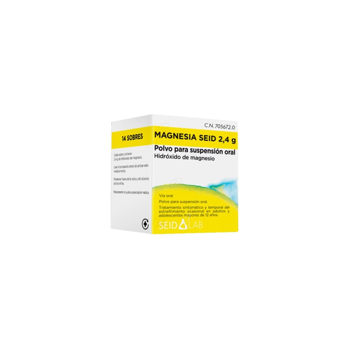 MAGNESIA SEID 2,4 g POLVO PARA SUSPENSION ORAL,...