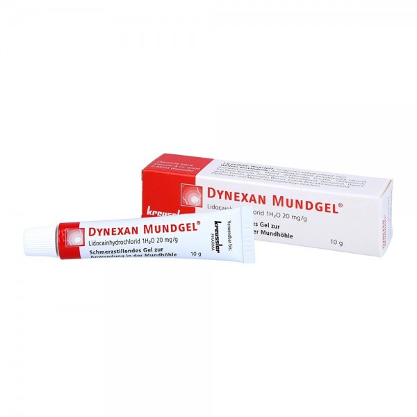 DYNEXAN 20 mg/g GEL BUCAL 10 g