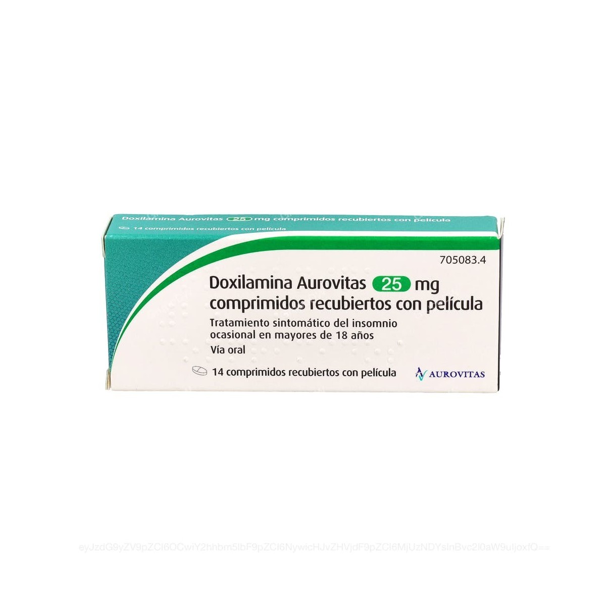 DOXILAMINA AUROVITAS 25 mg COMPRIMIDOS...
