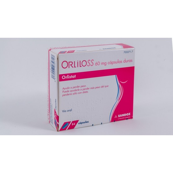 ORLILOSS 60 mg CAPSULAS DURAS, 84 capsulas (Blister)