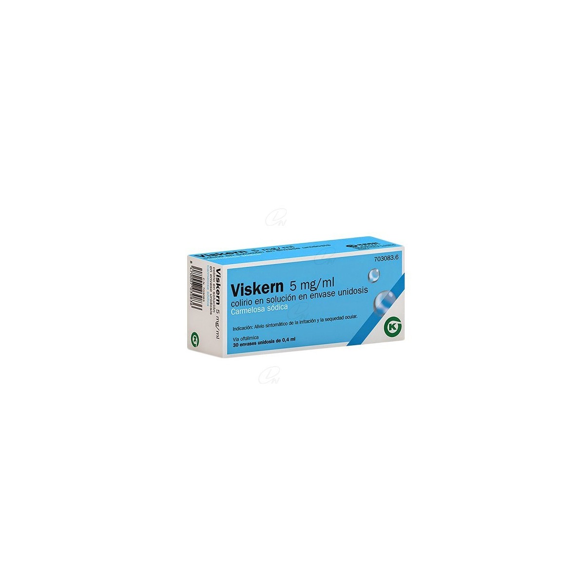 VISKERN 5 mg/ml COLIRIO EN SOLUCION EN ENVASE...