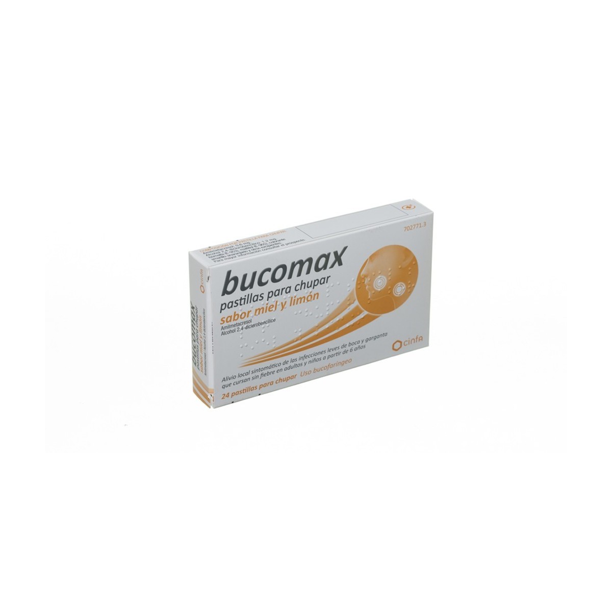 BUCOMAX PASTILLAS PARA CHUPAR SABOR MIEL Y...