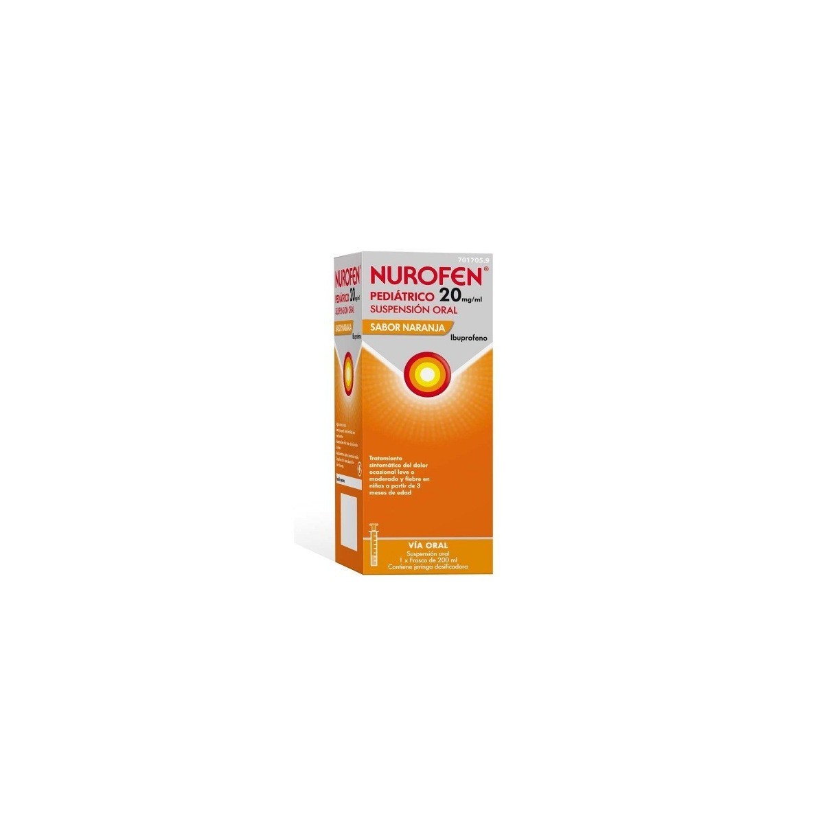 NUROFEN PEDIATRICO 20 mg/ml SUSPENSION ORAL...
