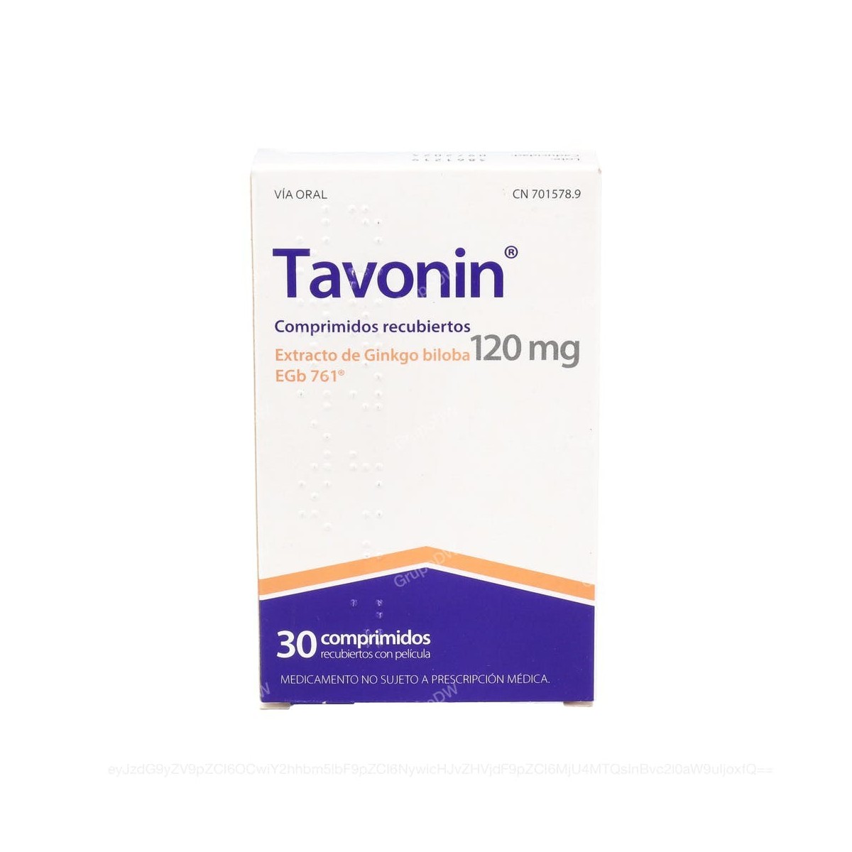 TAVONIN 120 mg COMPRIMIDOS RECUBIERTOS CON...
