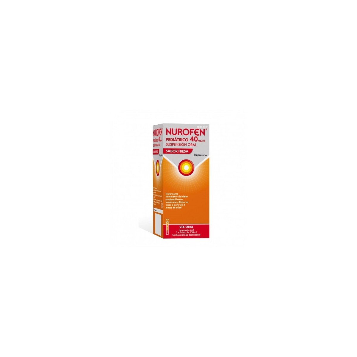 NUROFEN PEDIATRICO 40 mg/ml SUSPENSION ORAL...