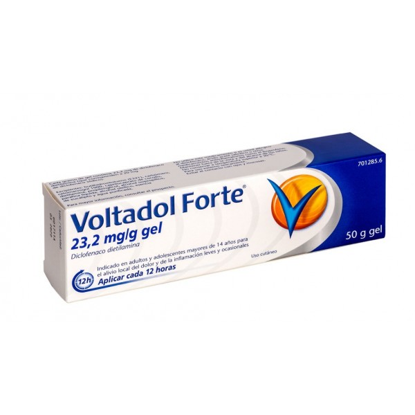 VOLTADOL FORTE 23,2 mg/g GEL, 1 tubo de 50 g