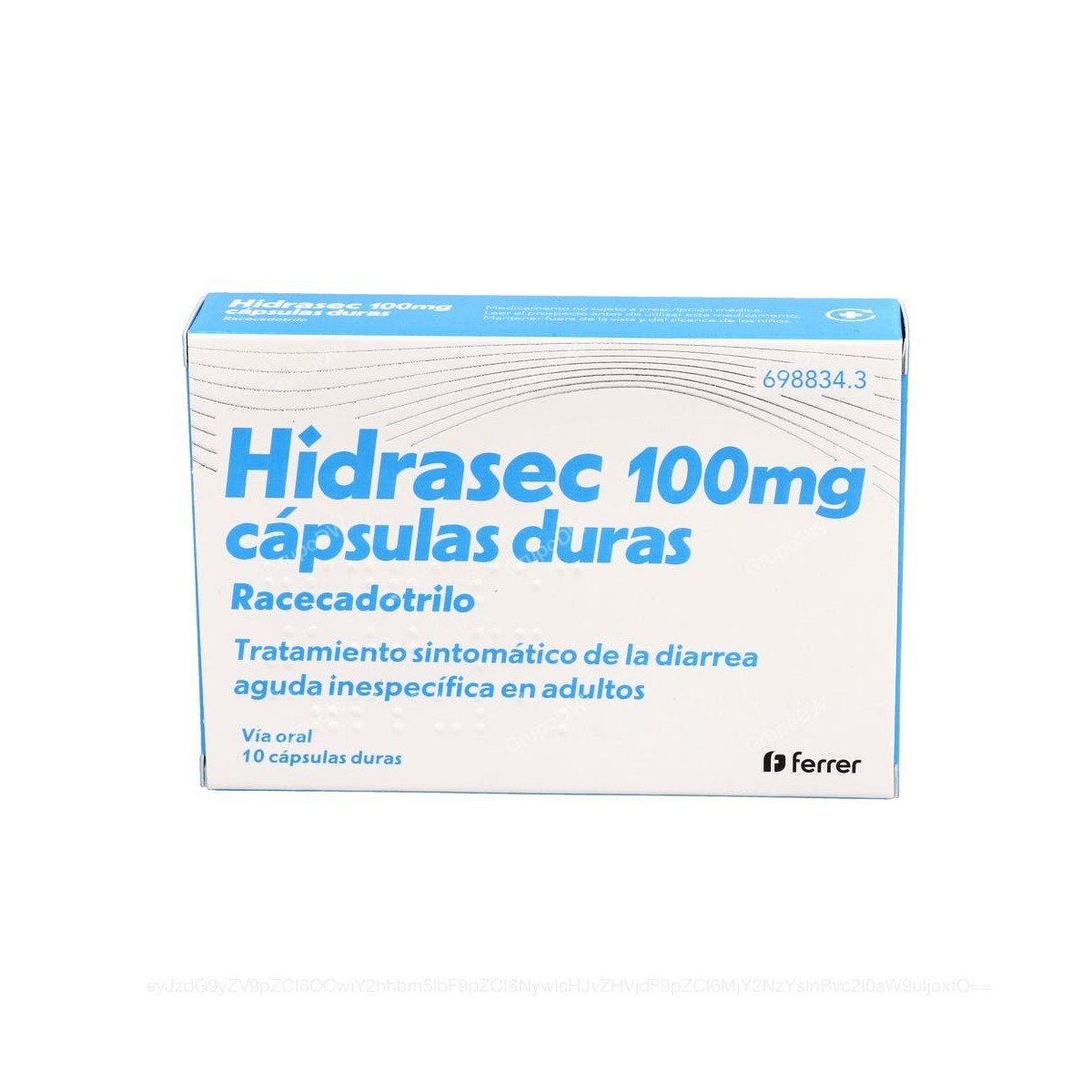 HIDRASEC 100 mg CAPSULAS DURAS