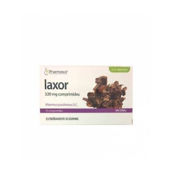 LAXOR 320 mg COMPRIMIDOS, 24 comprimidos