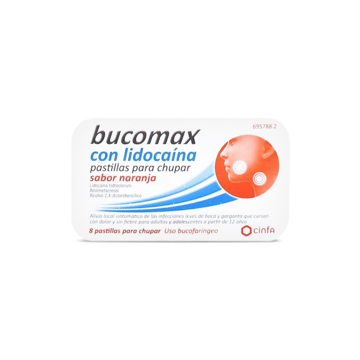 BUCOMAX CON LIDOCAINA PASTILLAS PARA CHUPAR...