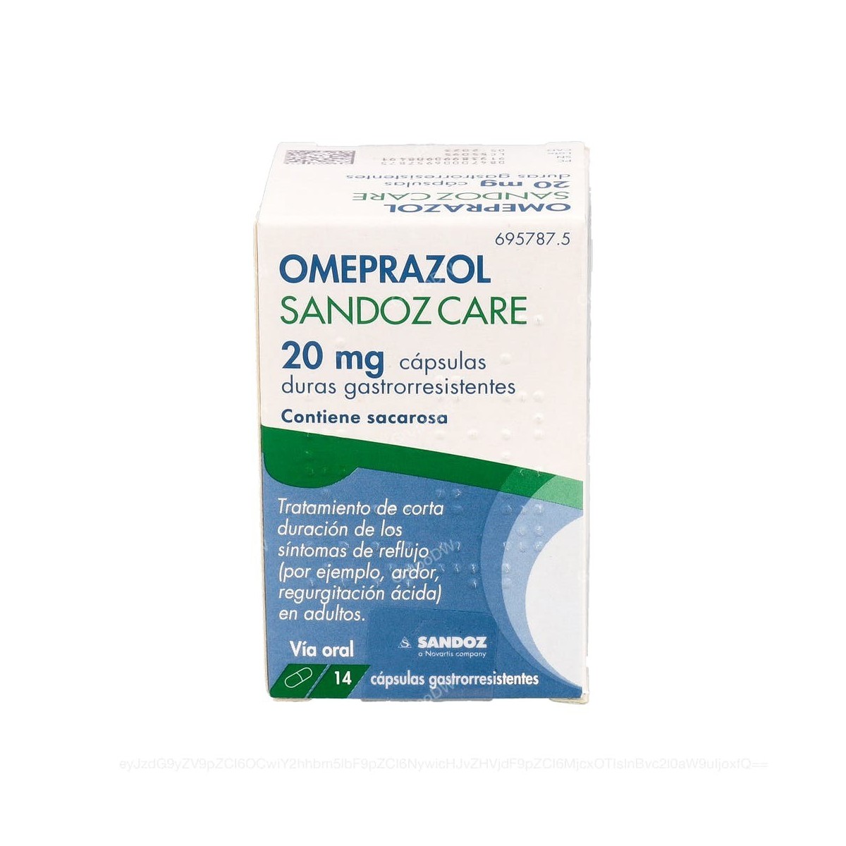 OMEPRAZOL SANDOZ CARE 20 mg CAPSULAS...