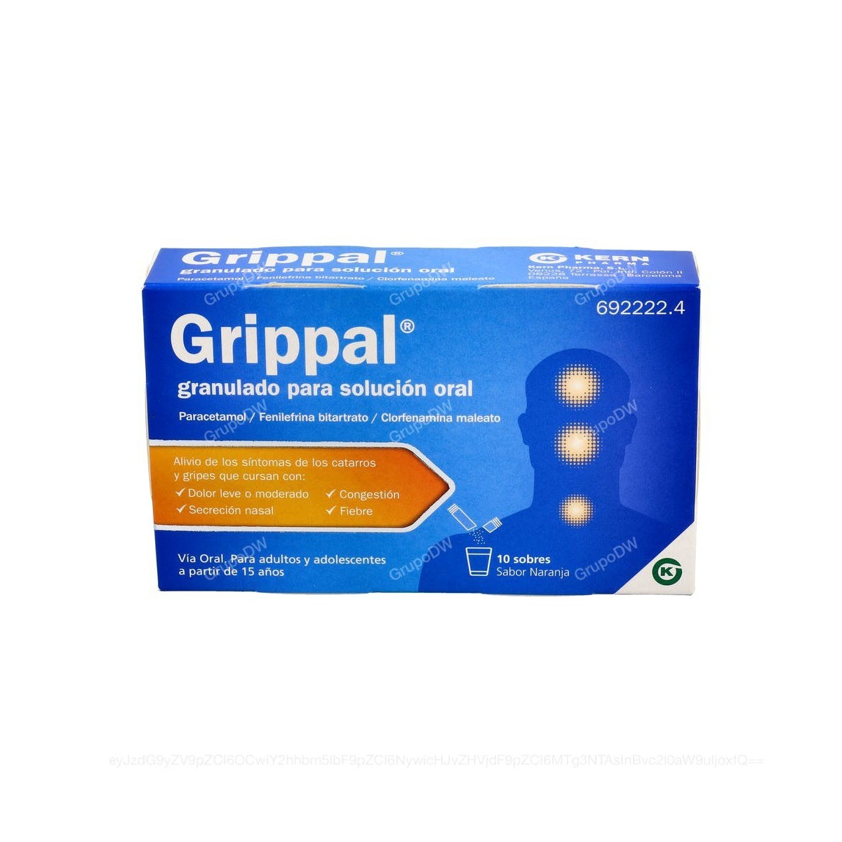 GRIPPAL CON FENILEFRINA GRANULADO PARA SOLUCION...