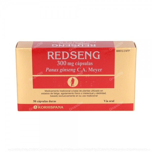 REDSENG 300 mg CAPSULAS, 50 capsulas