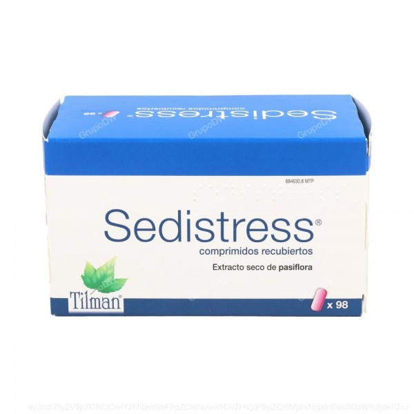 SEDISTRESS COMPRIMIDOS RECUBIERTOS, 98 comprimidos