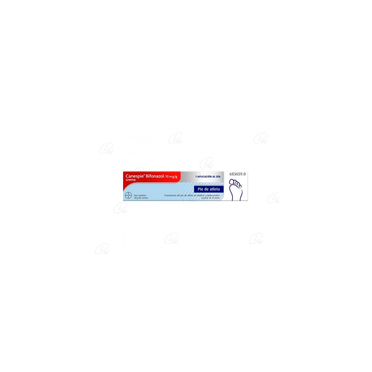 CANESPIE BIFONAZOL 10 mg/g CREMA, 1 tubo de 20 g