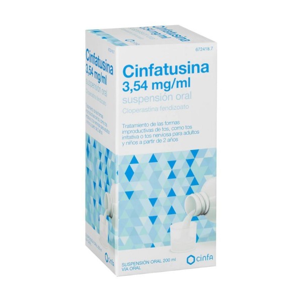 CINFATUSINA 3.54 MG/ML SUSPENSION ORAL 200 ml