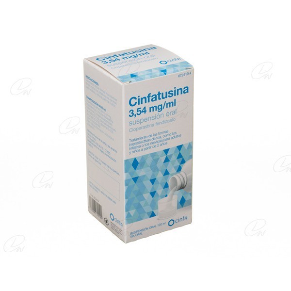 CINFATUSINA 3.54 MG/ML SUSPENSION ORAL 120 ml
