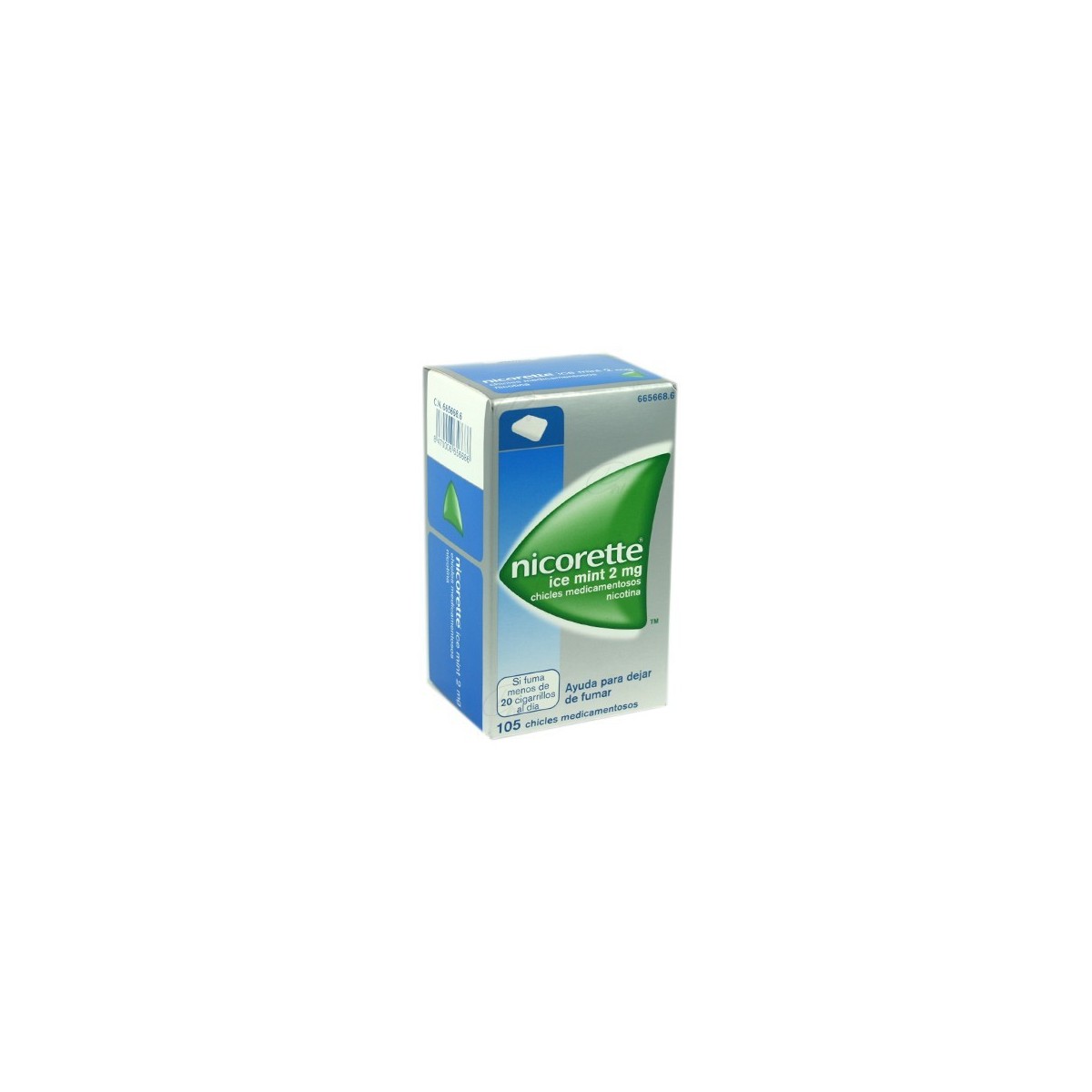 NICORETTE ICE MINT 2 mg CHICLES...