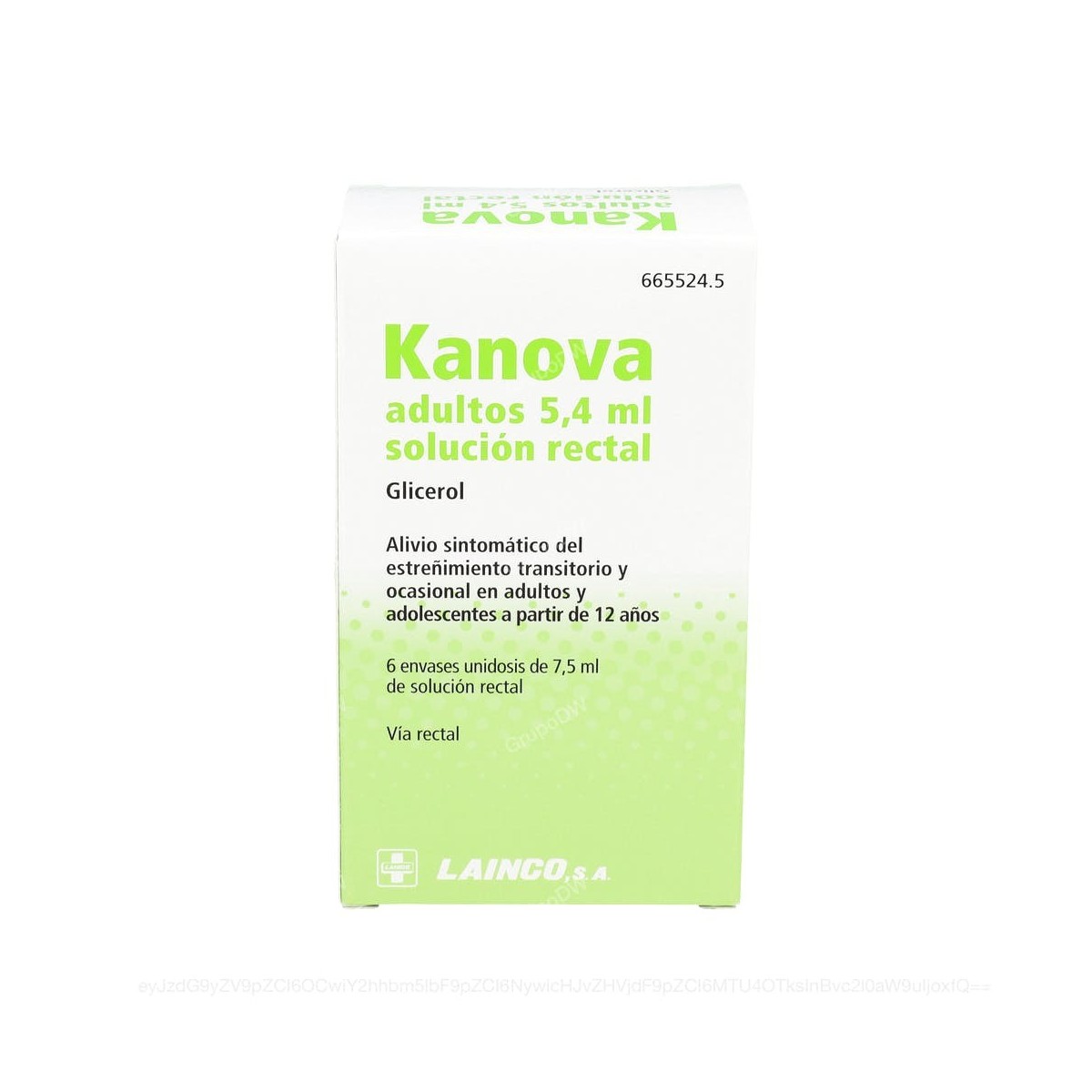 KANOVA ADULTOS 6,75g SOLUCION RECTAL, 6 enemas