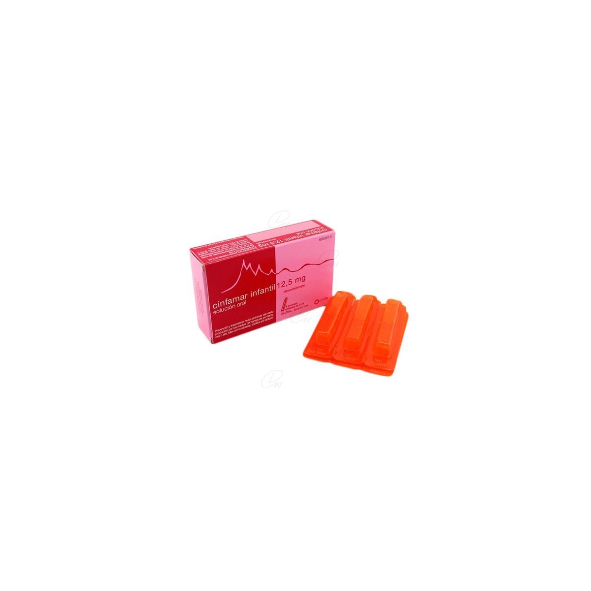 CINFAMAR INFANTIL 12,5 mg SOLUCION ORAL, 6...