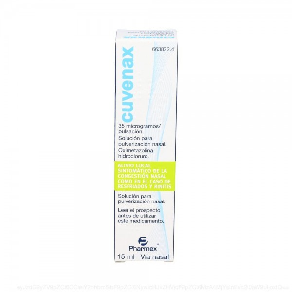 CUVENAX 35 microgramos/PULSACION SOLUCION PARA...