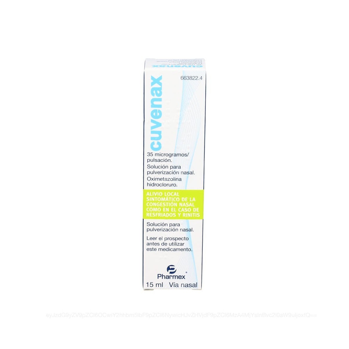 CUVENAX 35 microgramos/PULSACION SOLUCION PARA...