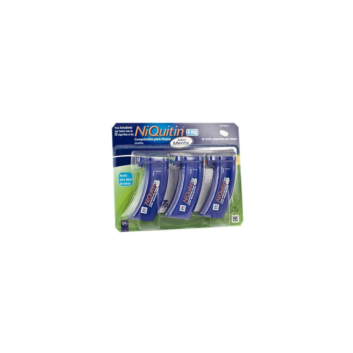 NIQUITIN 4 mg COMPRIMIDOS PARA CHUPAR SABOR...