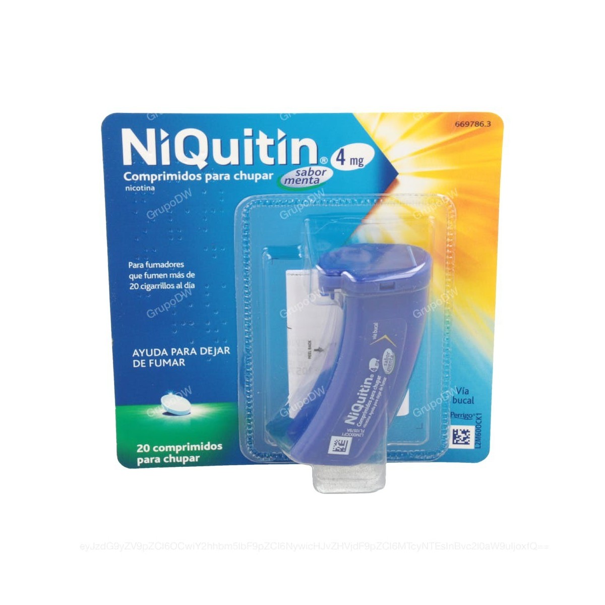 NIQUITIN 4 mg COMPRIMIDOS PARA CHUPAR SABOR...