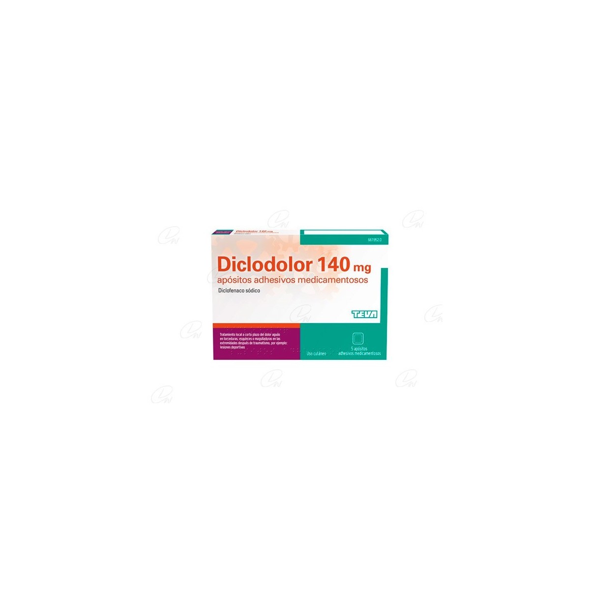 DICLODOLOR 140 mg APOSITOS ADHESIVOS...