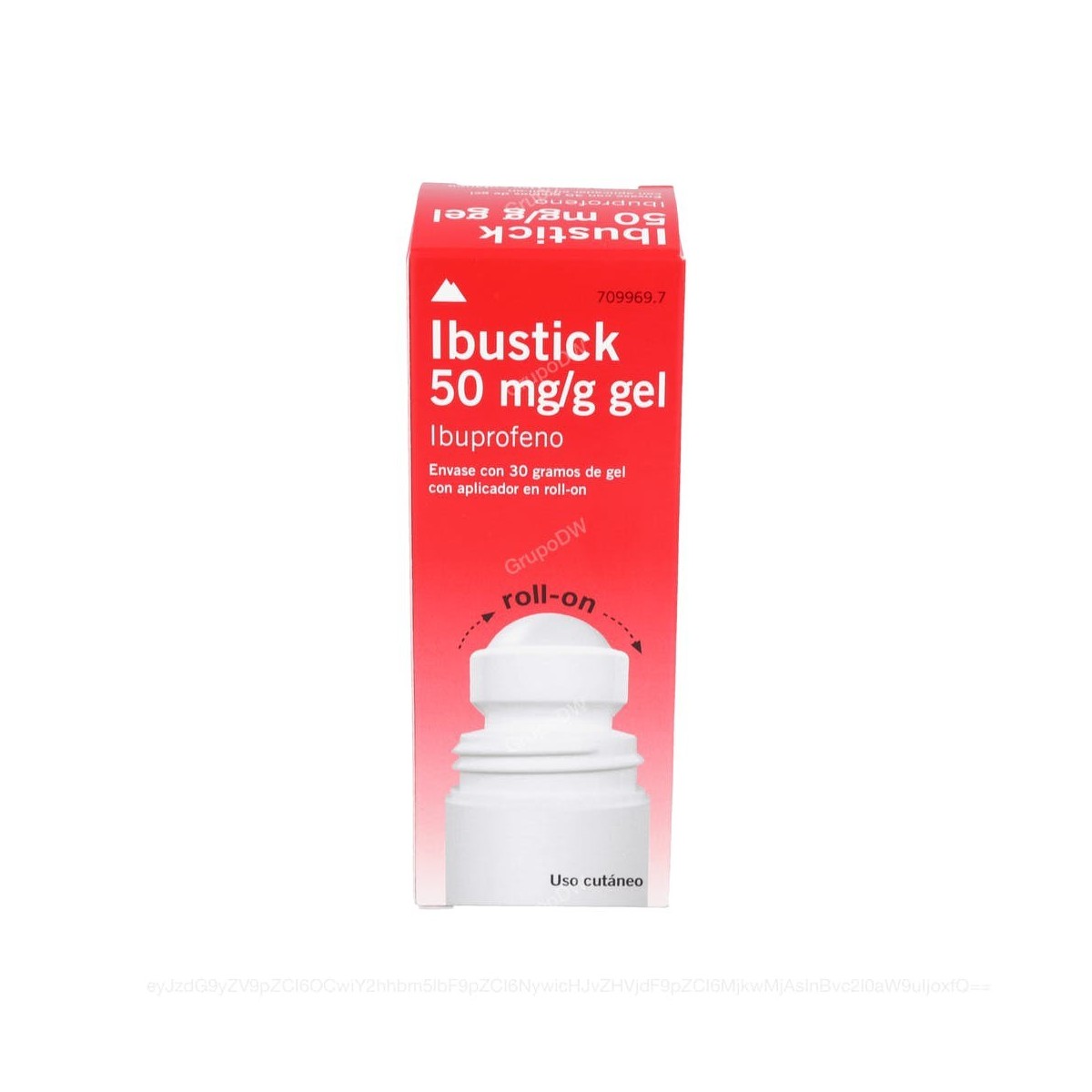 IBUSTICK 50 mg/g GEL TOPICO ROLL-ON 30 g