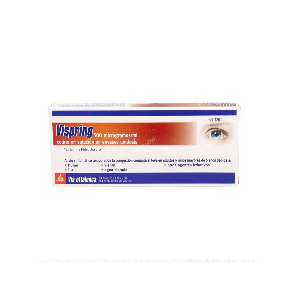 VISPRING 500 microgramos/ml COLIRIO EN SOLUCION...