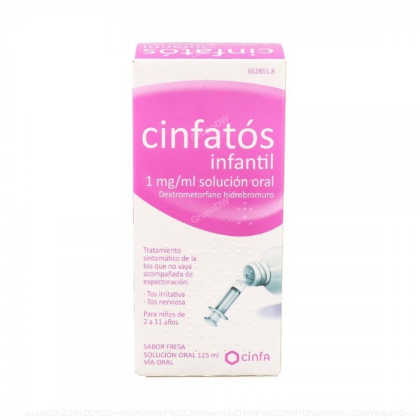 CINFATOS INFANTIL 1 MG/ML SOLUCION ORAL 1 FRASCO 125 ml