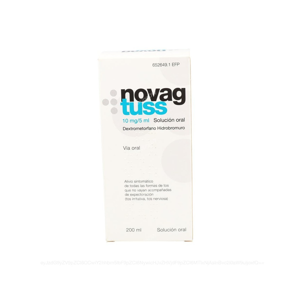 NOVAG TUSS 10mg/5ml SOLUCION ORAL, 1 frasco de...
