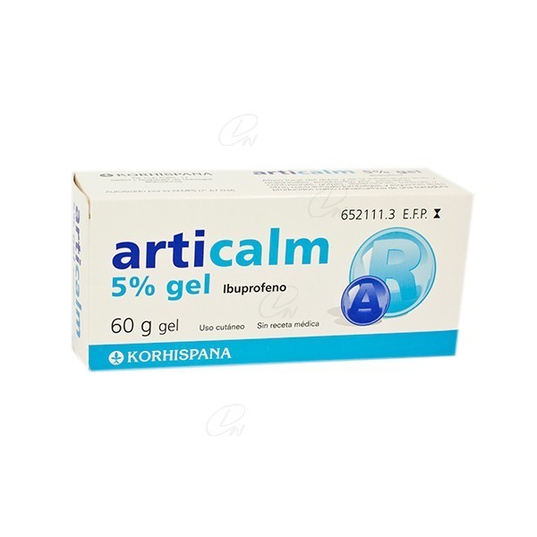 ARTICALM 50 mg/g GEL, 1 tubo de 60 g