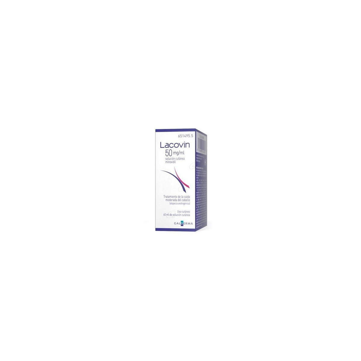 LACOVIN 50 mg/ml SOLUCION CUTANEA, 1 frasco de...