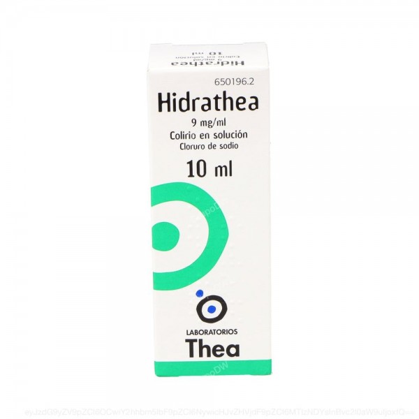 HIDRATHEA 9 mg/ml COLIRIO EN SOLUCION, 1 frasco de 10 ml