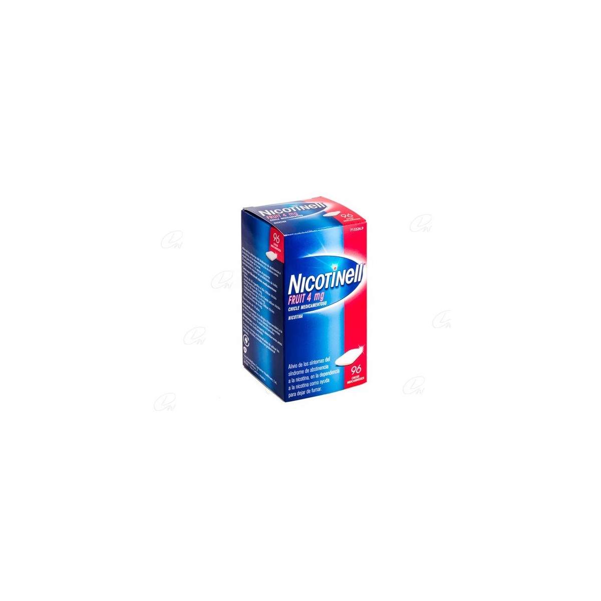 NICOTINELL FRUIT 4 mg CHICLE MEDICAMENTOSO, 96...