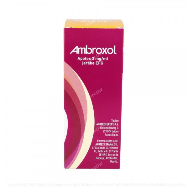 APOXOL 3 mg/ml JARABE EFG