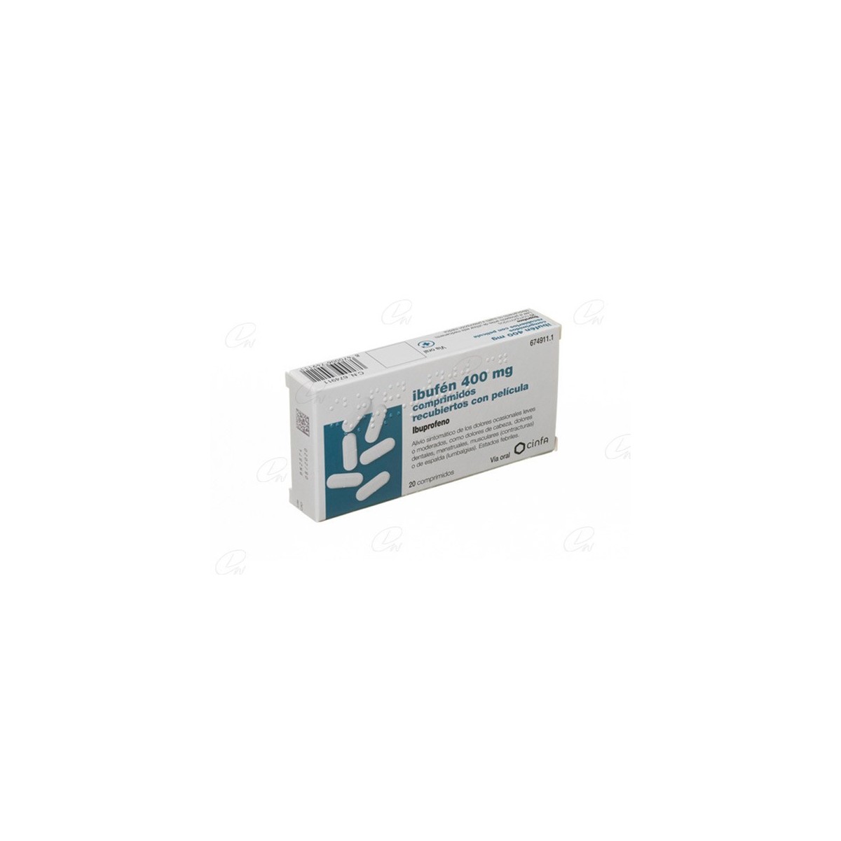 IBUFEN 400 mg COMPRIMIDOS RECUBIERTOS CON...
