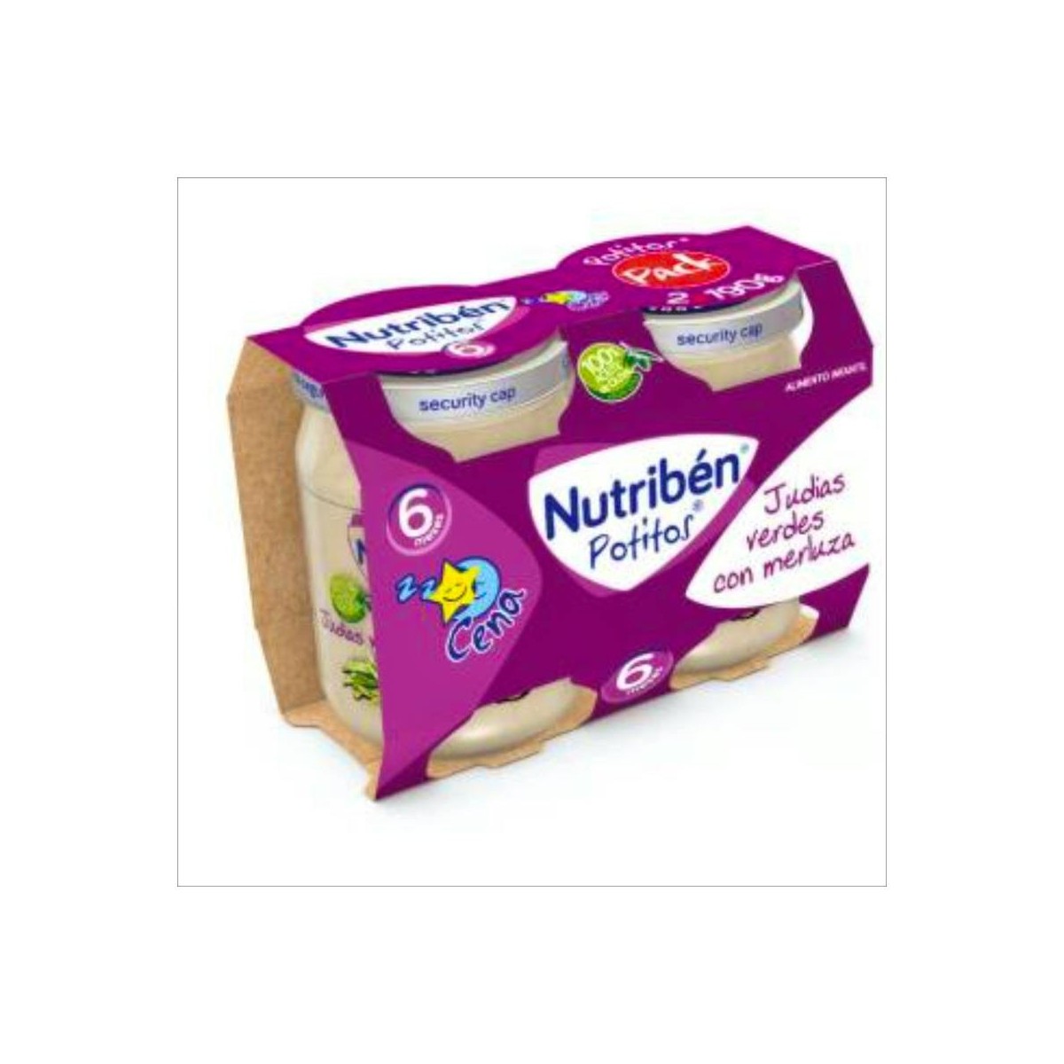 Nutriben Bipack Bipack Pot Cena Judia Verde...