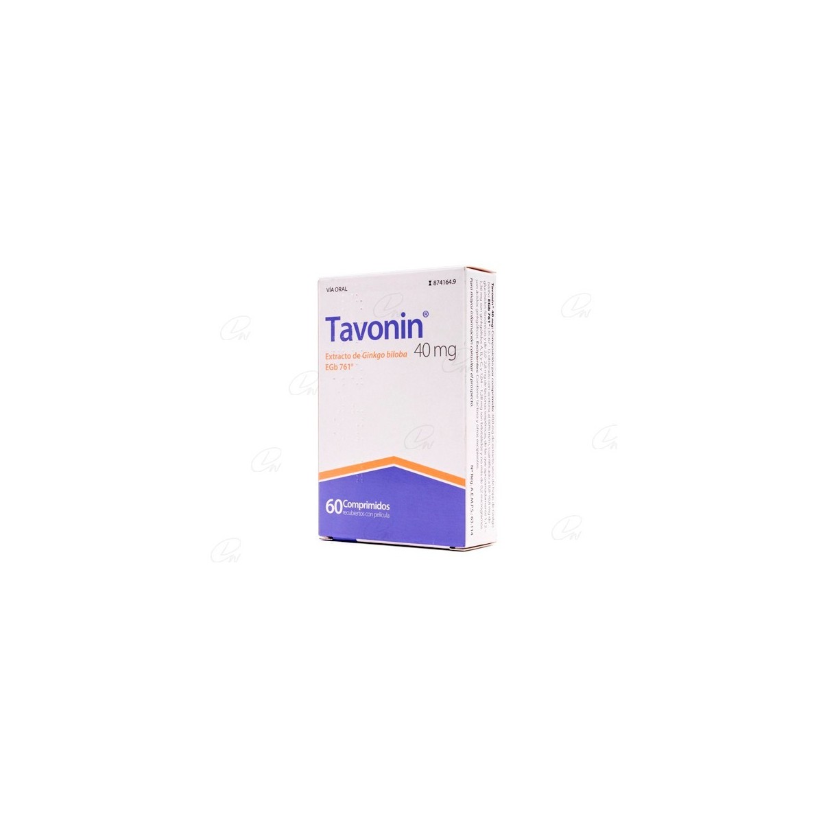 TAVONIN 40 mg COMPRIMIDOS RECUBIERTOS CON...