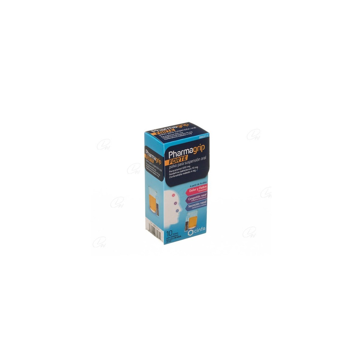 PHARMAGRIP FORTE POLVO PARA SUSPENSION ORAL, 10...